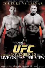 Watch UFC 91 Couture vs Lesnar Online Vodlocker