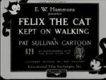 Watch Felix the Cat Kept on Walking (Short 1925) Vodlocker