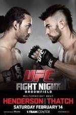 Watch UFC Fight Night 60 Henderson vs Thatch Vodlocker