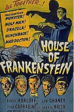 Watch House of Frankenstein Vodlocker