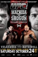 Watch UFC 104 MACHIDA v SHOGUN Vodlocker