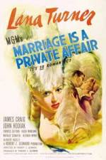 Watch Marriage Is a Private Affair Vodlocker