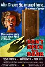 Watch Dont Open the Door Vodlocker