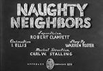 Watch Naughty Neighbors (Short 1939) Vodlocker