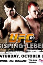Watch UFC 89: Bisping v Leben Vodlocker