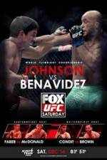 Watch UFC On Fox Johnson vs Benavidez II Vodlocker