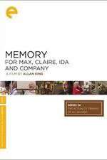 Watch Memory for Max, Claire, Ida and Company Vodlocker