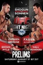 Watch UFC Fight Night 26 Preliminary Fights Vodlocker