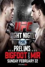 Watch UFC Fight Night 61 Bigfoot vs Mir Prelims Vodlocker
