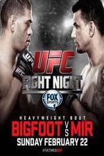 Watch UFC Fight Night 61 Bigfoot vs Mir Vodlocker