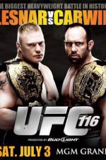 Watch UFC 116: Lesnar vs. Carwin Vodlocker