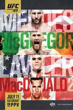 Watch UFC 189 Mendes vs. McGregor Vodlocker
