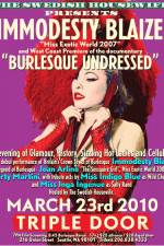 Watch Burlesque Undressed Vodlocker
