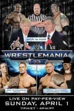 Watch WrestleMania 23 Vodlocker