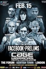 Watch Cage Warriors 64 Facebook Preliminary Fights Vodlocker