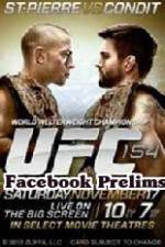 Watch UFC 154 St.Pierre vs Condit Facebook Prelims Vodlocker