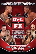 Watch UFC on FX 5 Browne Vs Bigfoot Vodlocker