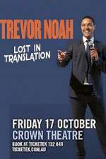 Watch Trevor Noah Lost in Translation Vodlocker