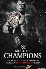 Watch WWE Night of Champions Vodlocker
